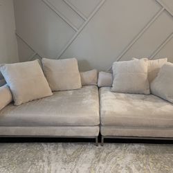 Z Gallerie Ventura 3 Pc Sectional