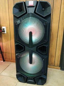 🔊🔊Doble bocina 12” Recargable Bluetooth // Double 12” Portable Bluetooth speaker 🔊🔊