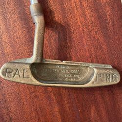 Vintage Ping Pal Putter Beryllium Copper Karsten MFG RH OG Phoenix AZ 85020 - $44.99