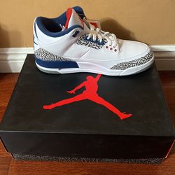 air jordan 3 retro og true blue Size 12.5