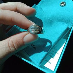 Tiffany Sterling Silver Signet Ring