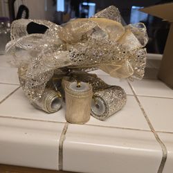 Christmas tree topper bowl