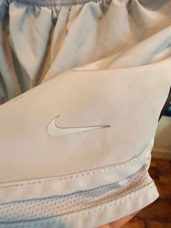 Nike Dri-FIT Women’s Gray Athletic Running Shorts Drawstring sz S