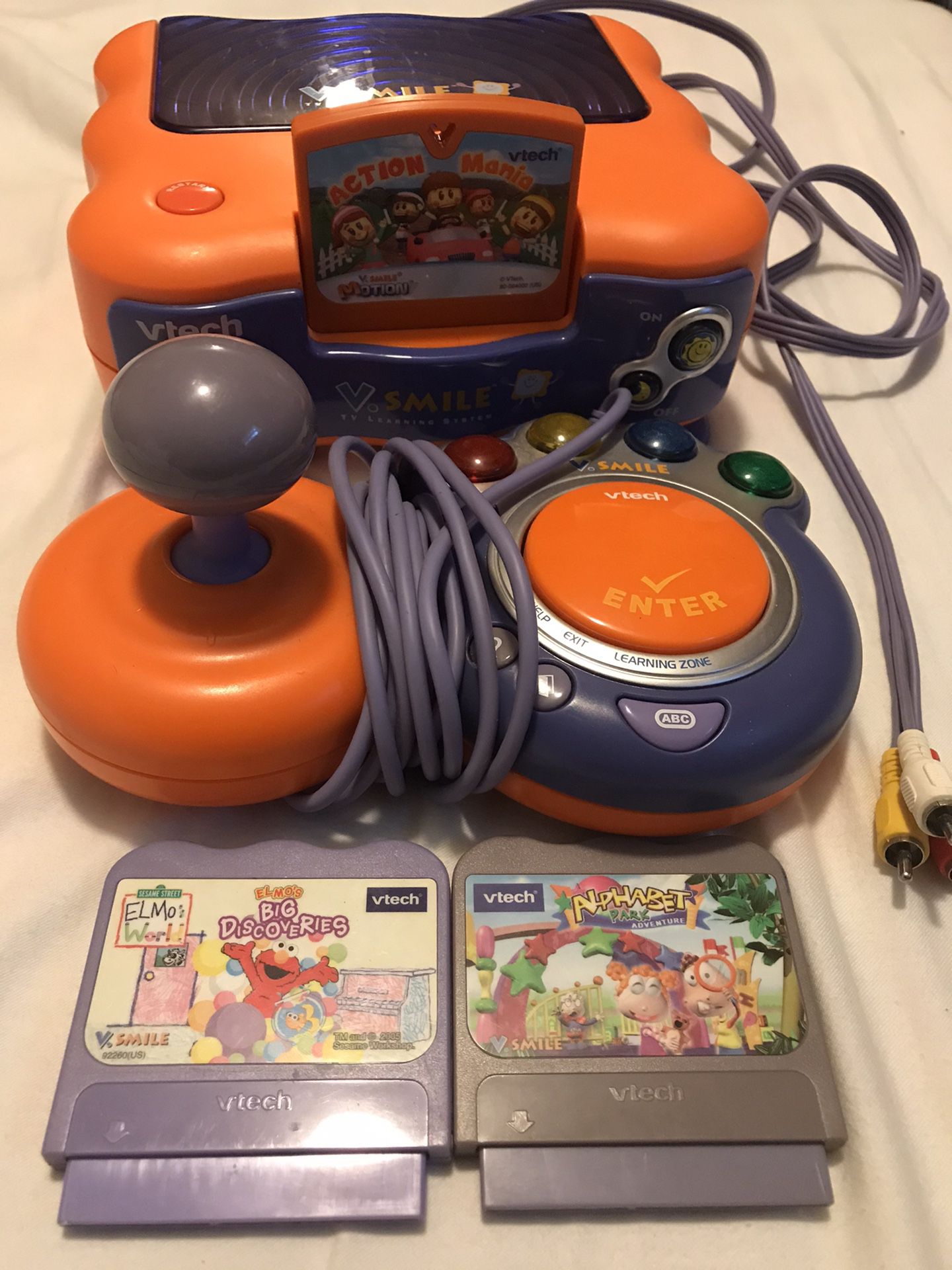 Vtech learning game console