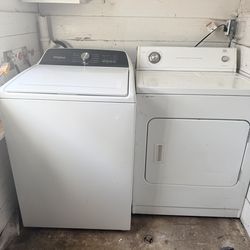 Washer and dryer