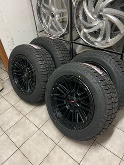 20” WHEELS RIMS ALL TERRAIN TIRES