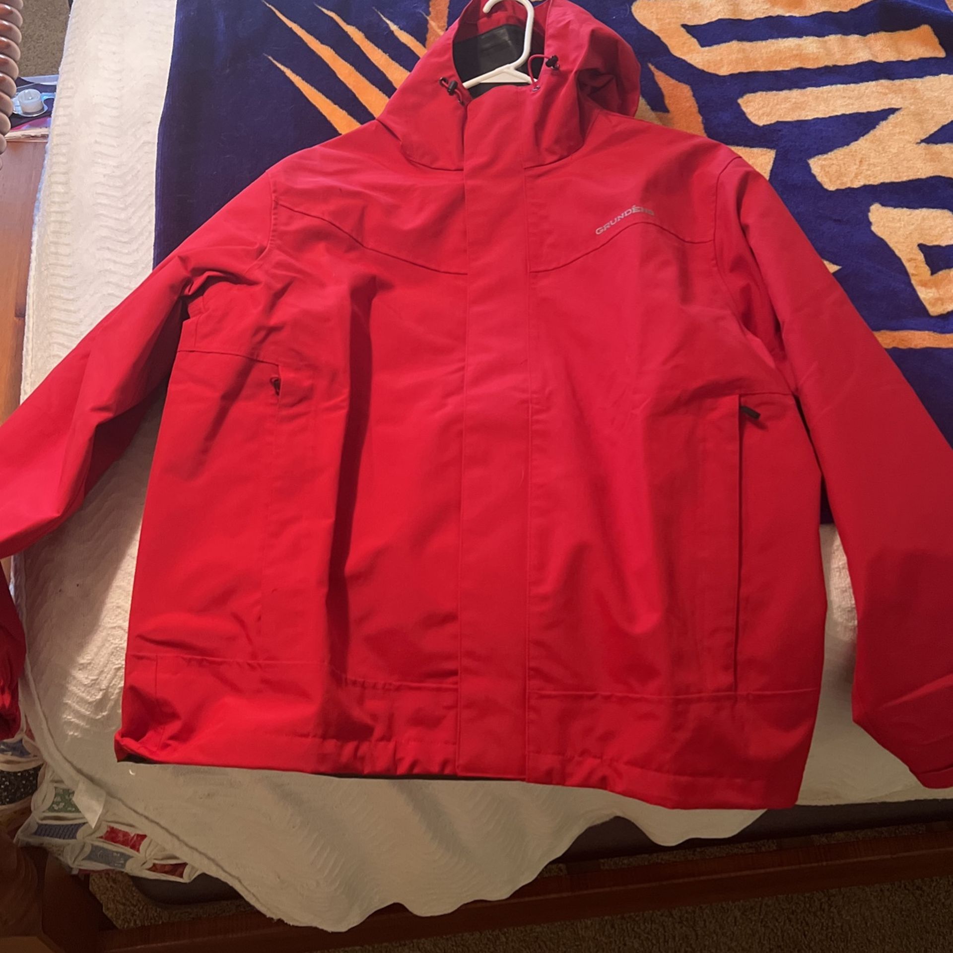 Grundens Mens XL Fishing Rain Jacket