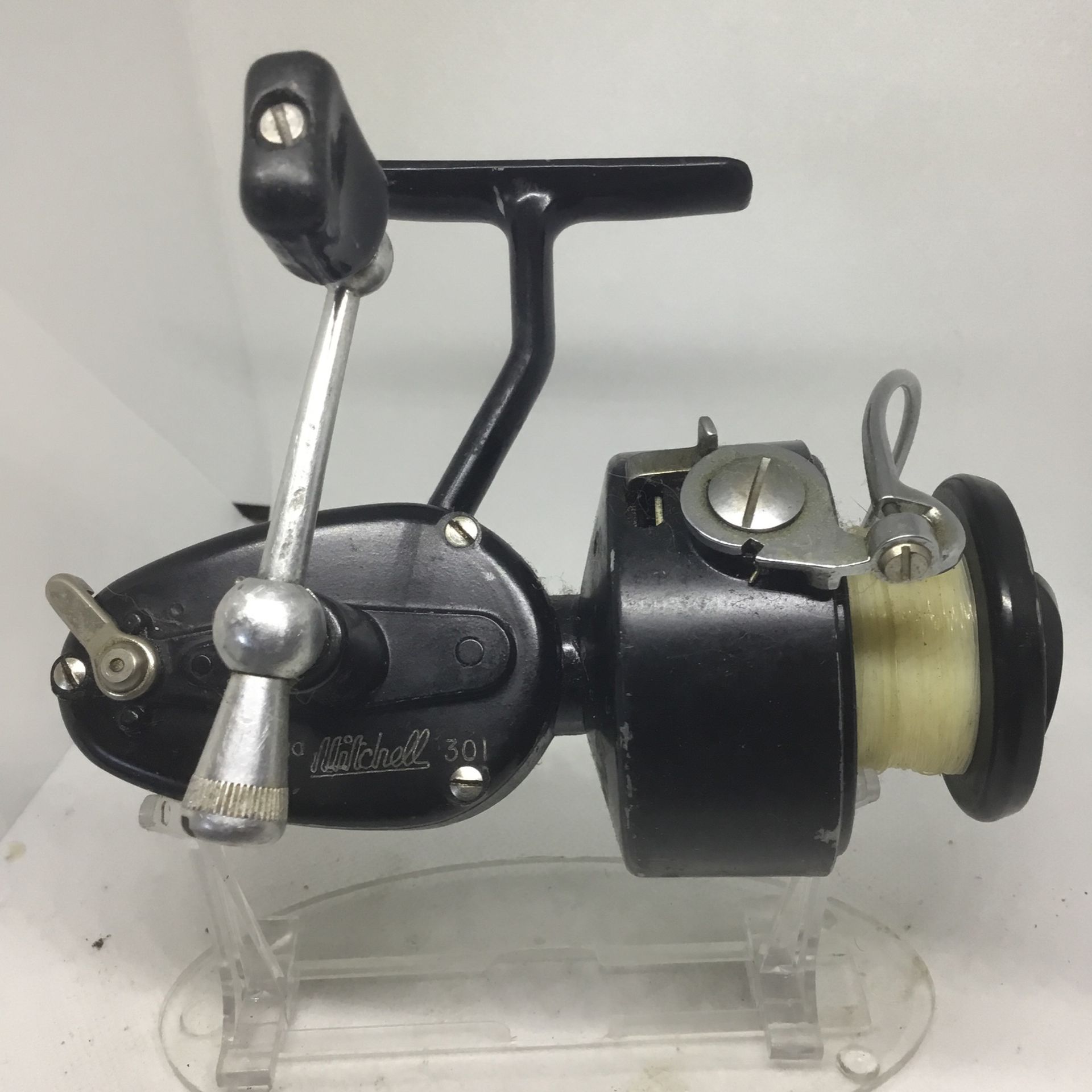 Garcia Mitchell 301 Left Handed Spinning Reel - Very Good Condition 
