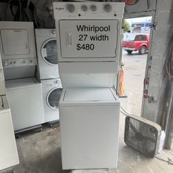 Whirlpool Stackable Washer Dryer 