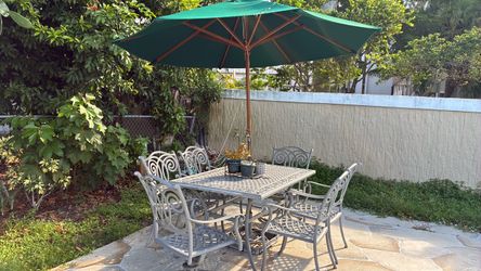 Outside Metal Table