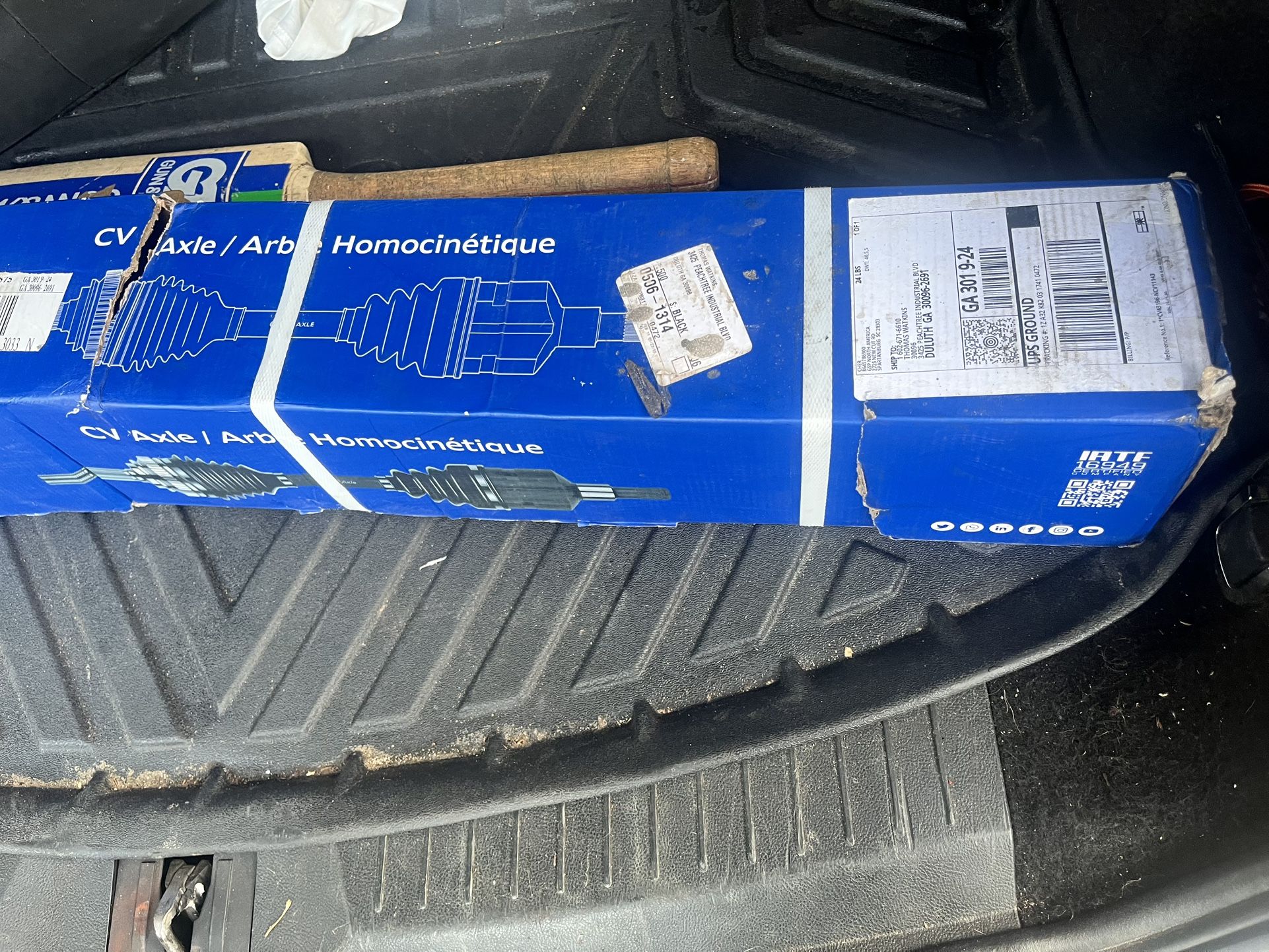 Car Part Axil