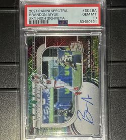 49ers Brandon Aiyuk Slab Psa 10