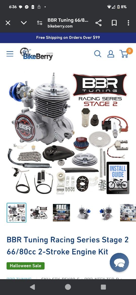 Stage 2 Bicycle Engine Kit