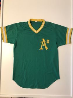 Wilson Oakland A’s Vintage Reggie Jackson #9 Baseball Men’s Jersey — Size Large