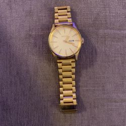 Nixon Gold Plated Watch 