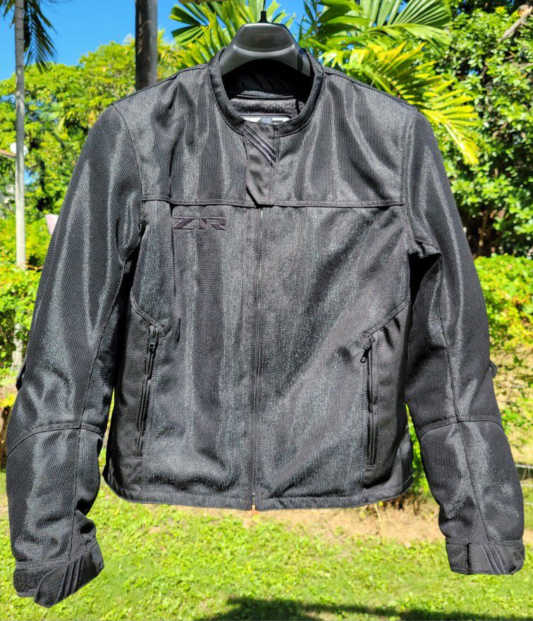 Z1R Gust Black Mesh Waterproof Jacket