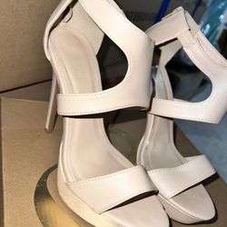 Beige High heels 