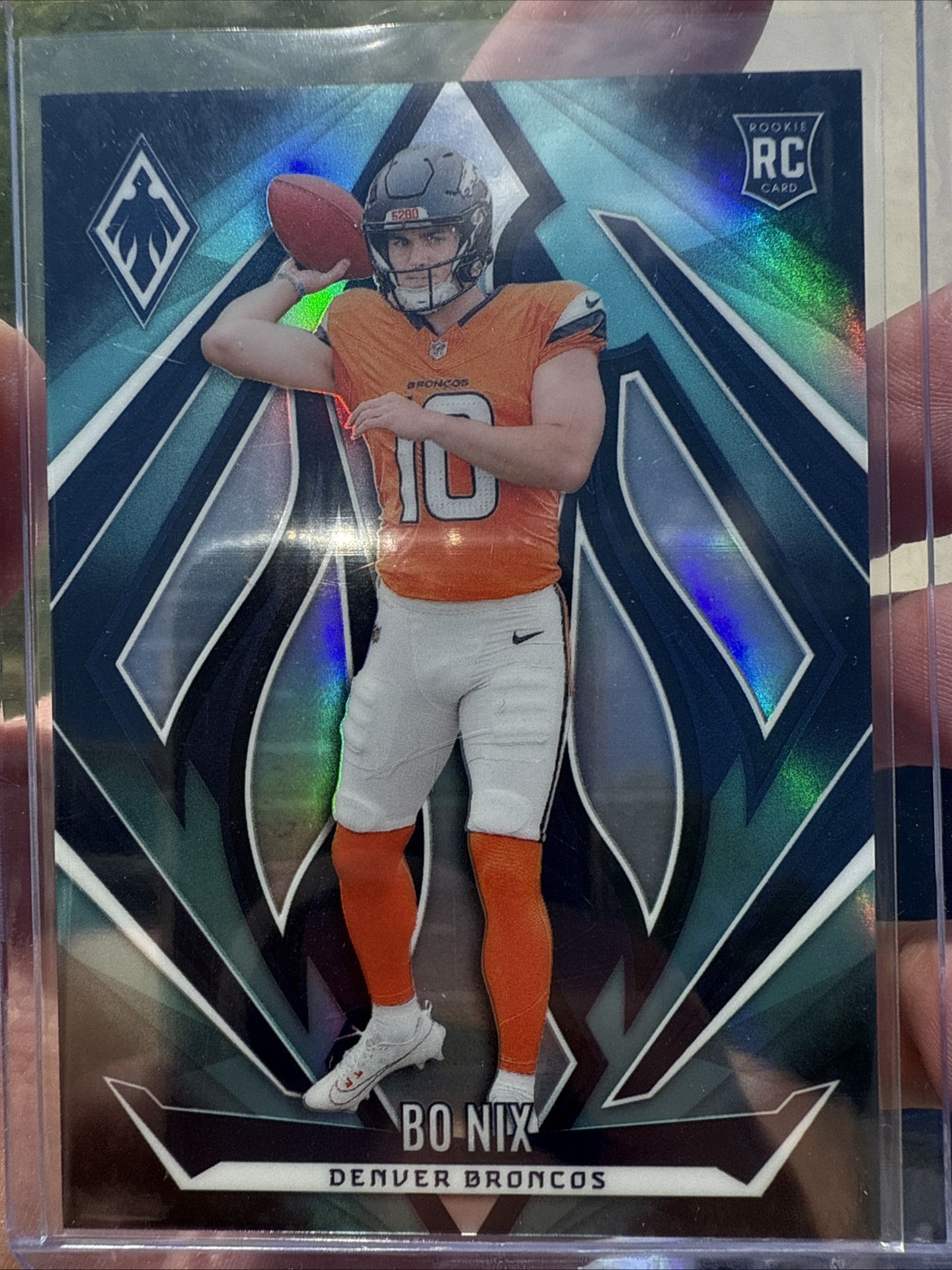 2024 Panini Phoenix - Teal Rookies Bo Nix #159 (RC)  68/72