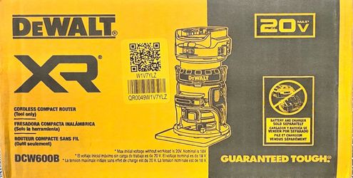 Dewalt 20v xr compact router