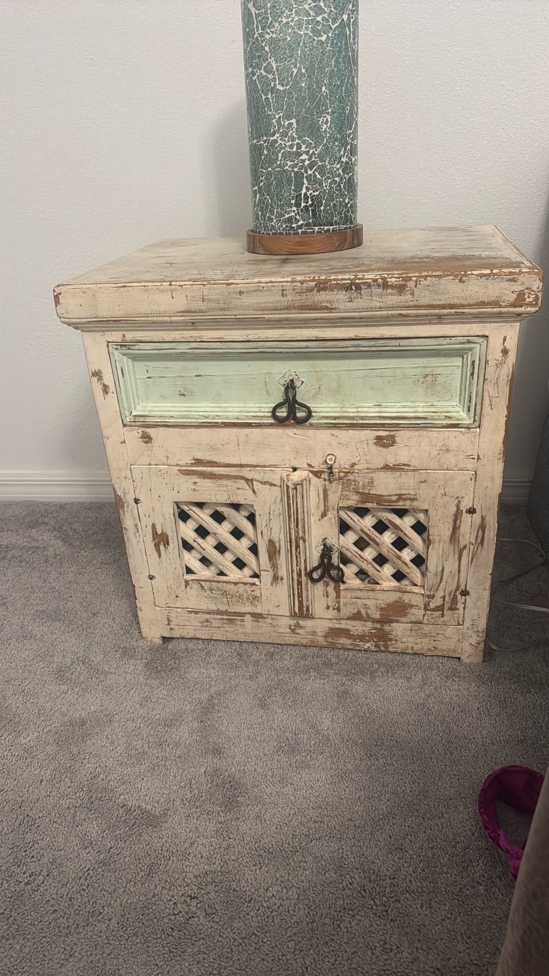 2 Night Stands and A Narrow Console