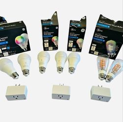 GE Cync Smart Home Bundle LED Bulbs + Plugs