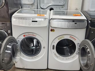 Samsung Flex 5.5cu Ft Washer and Gas Dryer Set