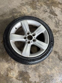 2005 BMW E46 coupe rims and tires R17 5x120