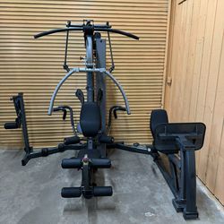 BODY-SOLID FUSION 600 PERSONAL TRAINER F600 With Multi Hip & Leg Press Attachments - Gym Equipment