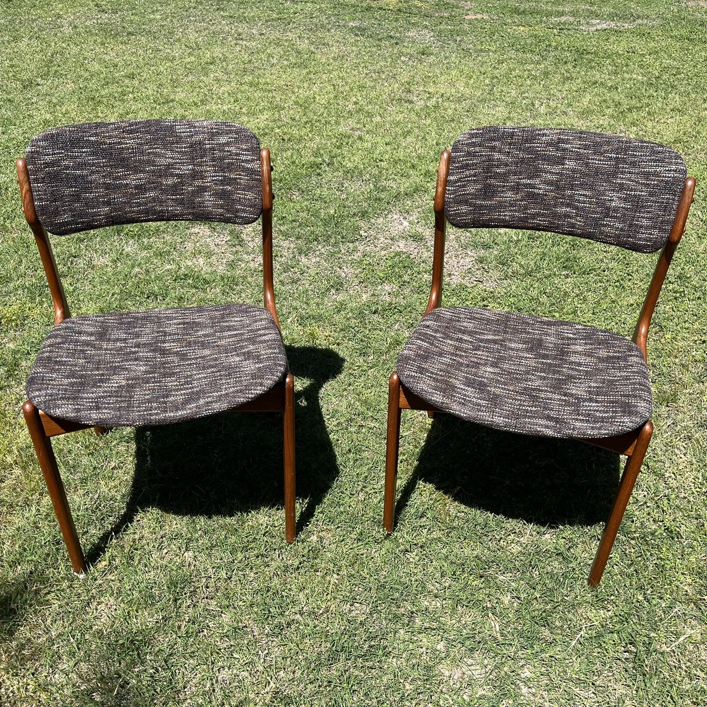 Pair of Danish Eric Buch Dining Room Chairs