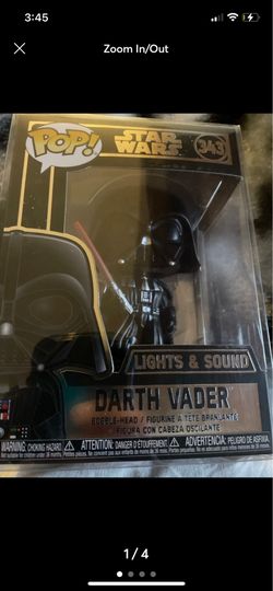 Darth Vader funkopop lights and sound