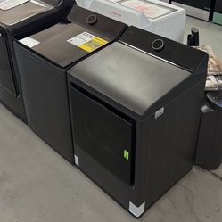 LG Washer 5.5 Cubic Feet With Impeller - 7.5 Cubic Feet Dryer With Easy Load Door - Brand New, 1 Year Manufacturers Warranty