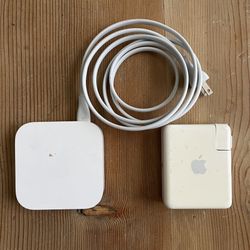 Apple Airport Express Router A1392 With FREE Base Station A1264