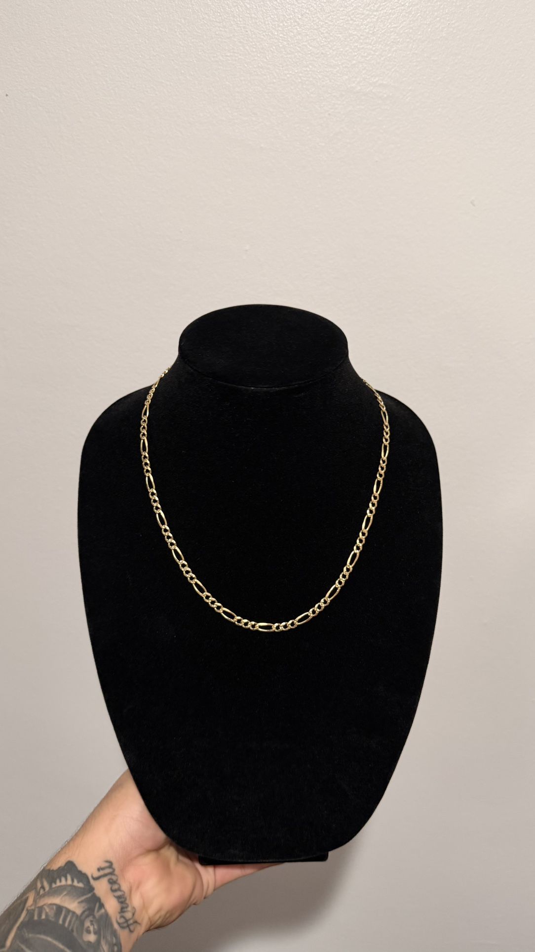 14k Gold Figaro Chain