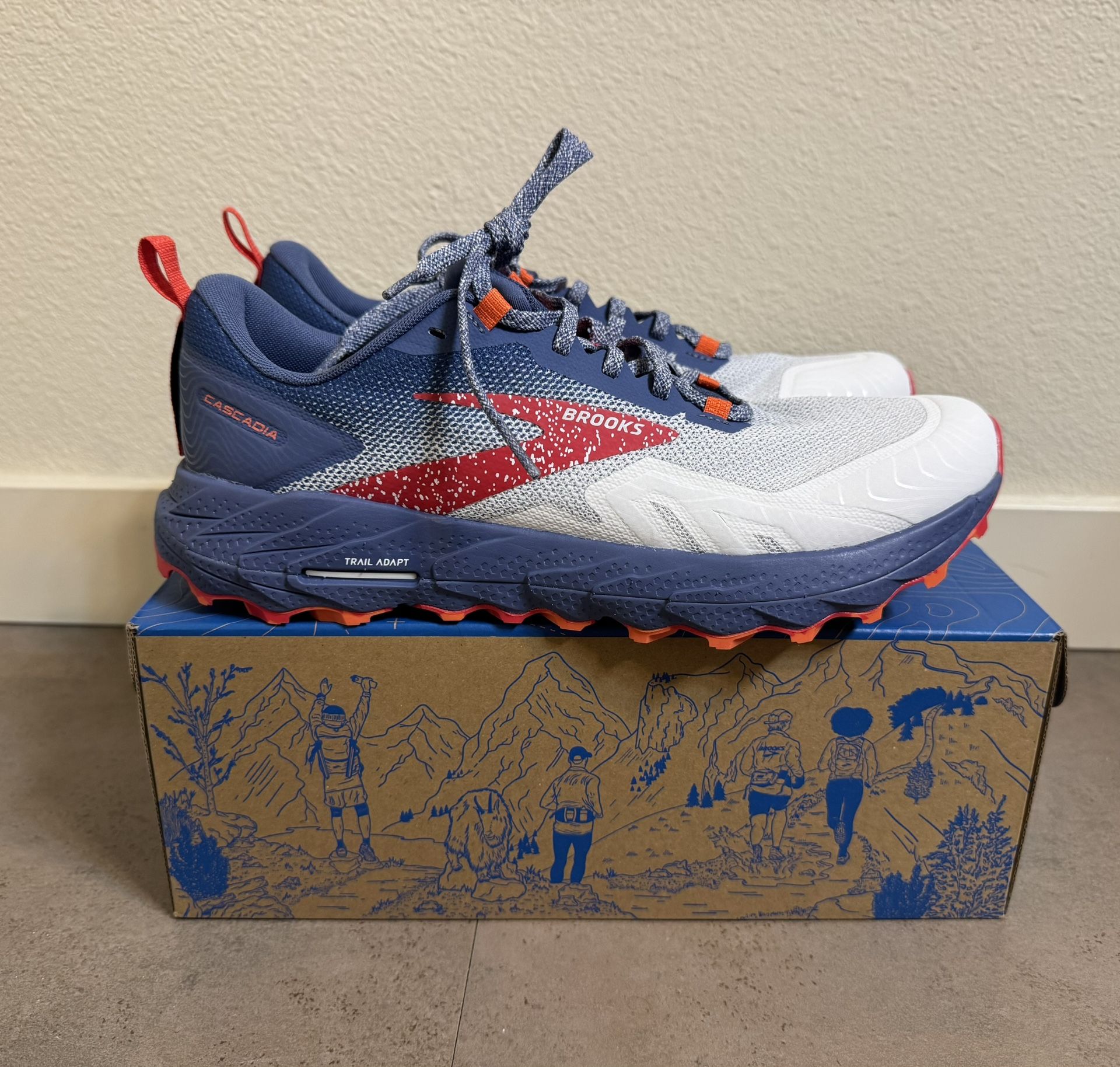 Brooks Women’s Cascadia 17 Trail Running Shoe. Size 11,5