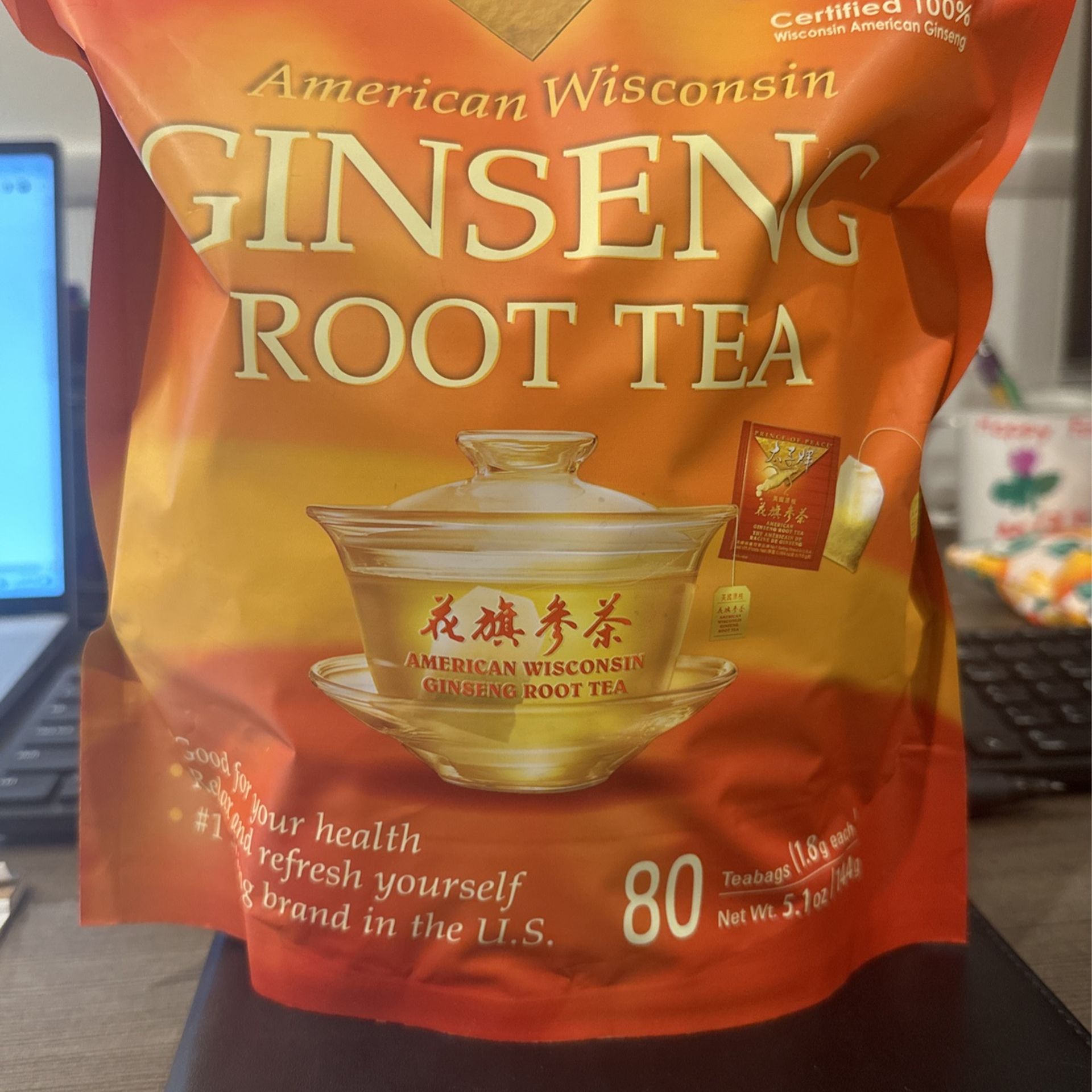 Ginseng Root Tea - Costco Bag - Free
