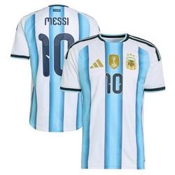 Argentina Messi #10 Adidas Soccer Jersey