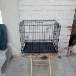 Small Dog Cage Or Cat Cage With Single Door & Compact Portable