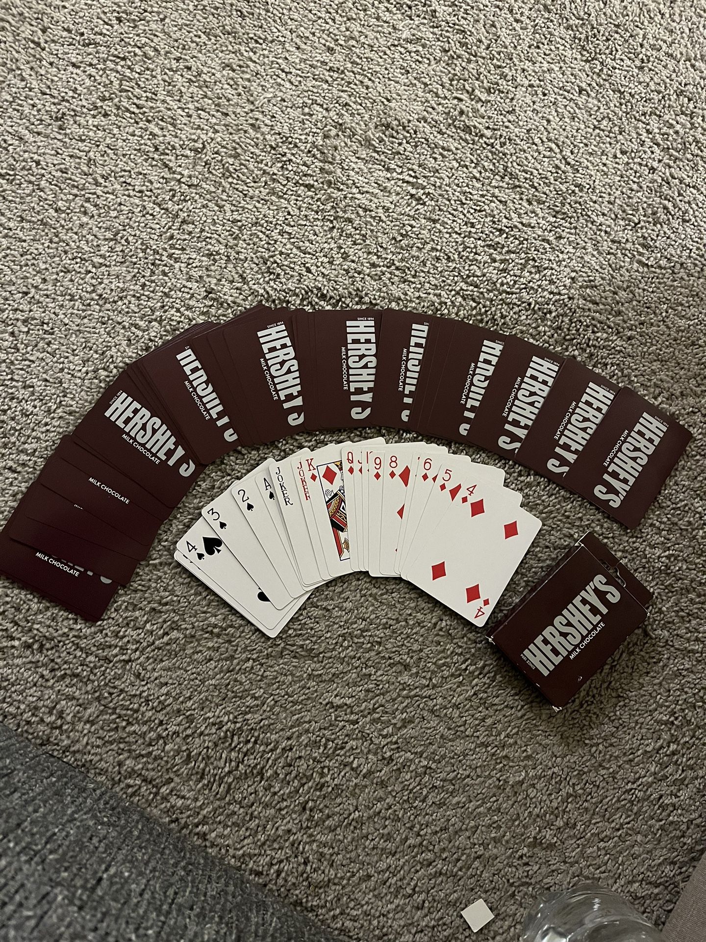 Hershey’s Chocolate Playing Cards