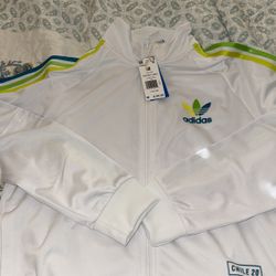 Adidas Chile 20 Track Jacket Size Medium 