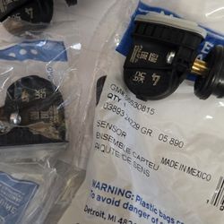 4 Tpms Sensors For GM