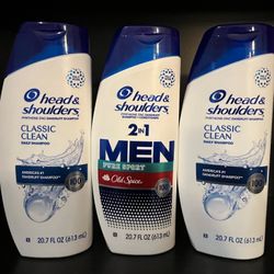 (PACK OF 3) HEAD & SHOULDERS 20.7 OZ (MEDIUM SIZE)