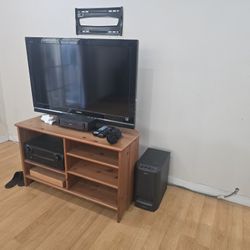 Sony TV And Table