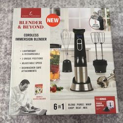 Immersion Blender Cordless