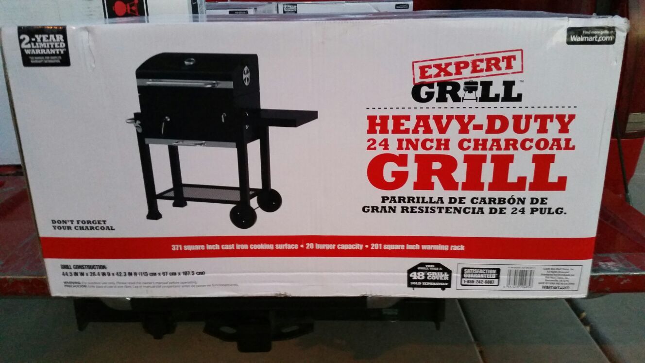 Expert Grill Heavy Duty 24-Inch Charcoal Grill *BRAND NEW IN BOX*