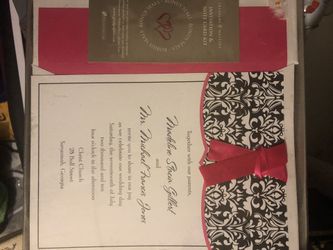 Wedding/ party invitations