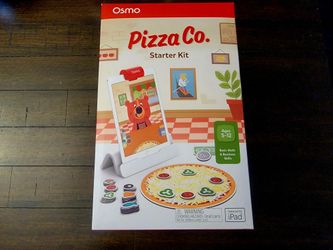 Osmo - Pizza Co. Starter Kit for iPad - Ages 5-12 - Communication Skills & Math iPad Base Included