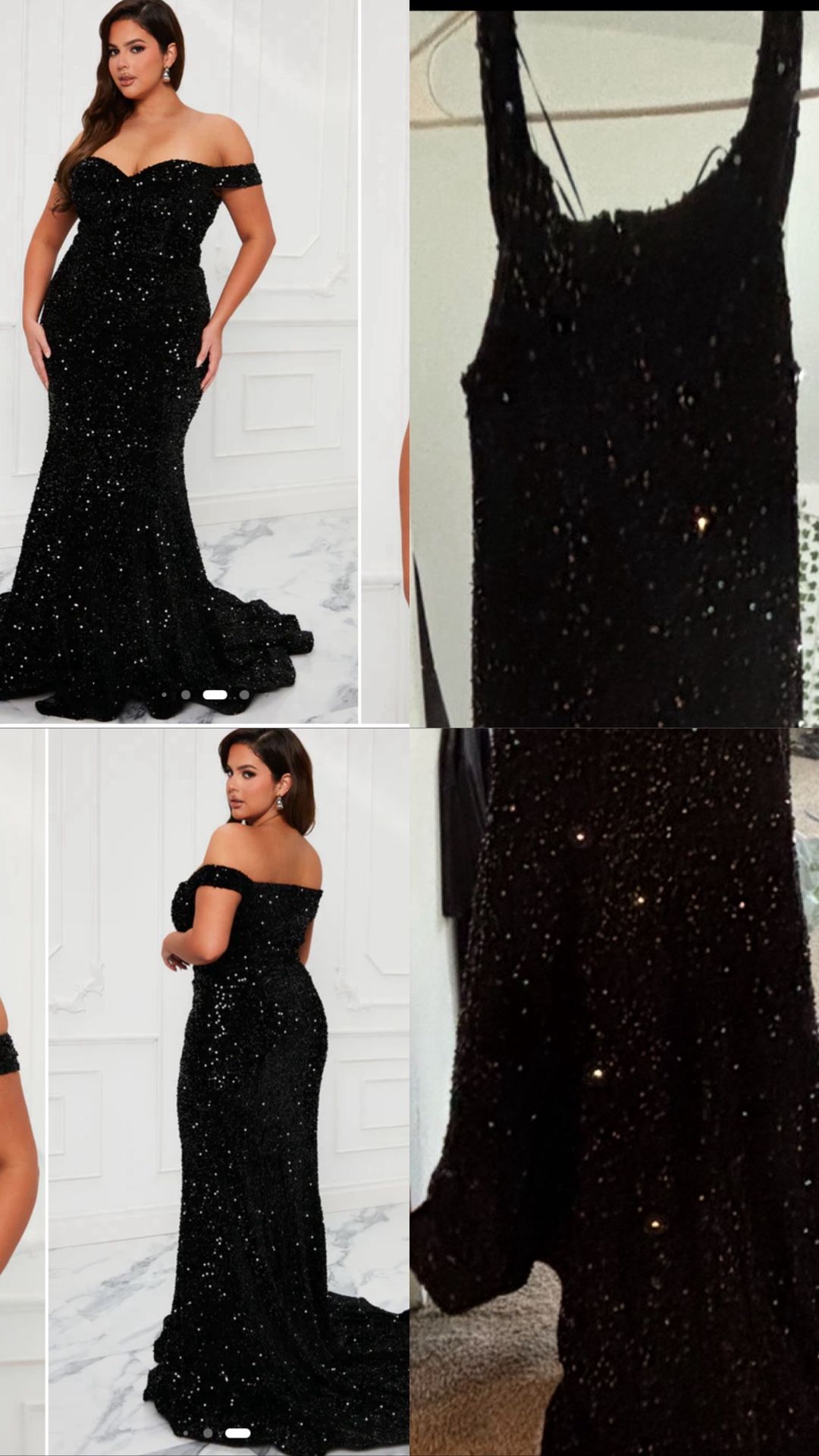 Sequin Maxi Gown (Dress)