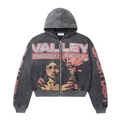 Vale Forever Devils Advocate Zip Up Hoodie 'Black/Red'