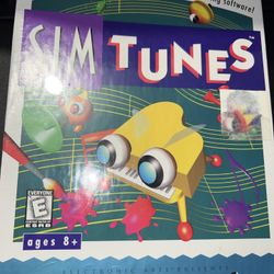 Vintage Simtunes Sim Tunes PC Software Game by Maxis