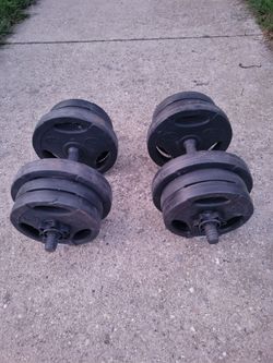 40LB ADJUSTABLE DUMBBELLS